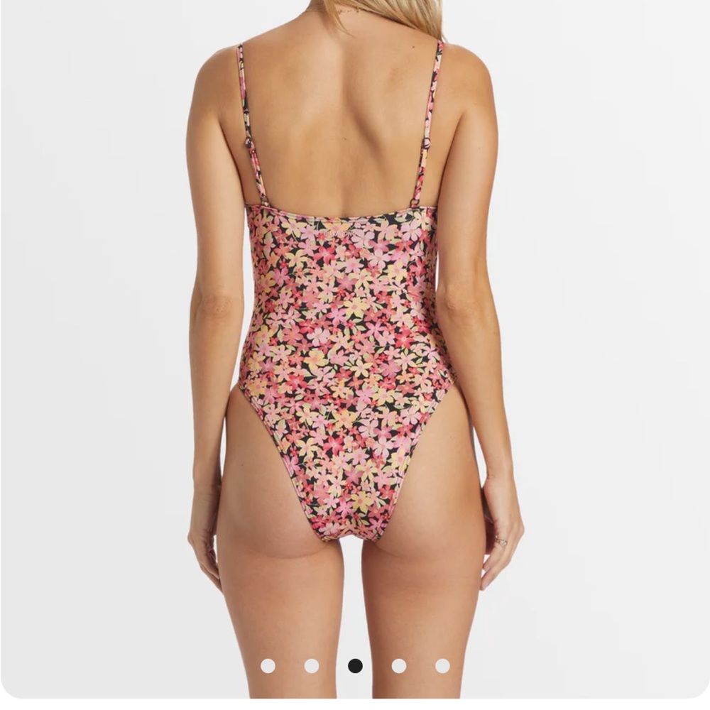Billabong Morgan underwire one piece pink floral - Picture 6 of 7